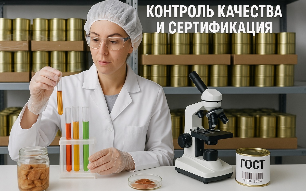 Фото: готовая продукция и контроль качества