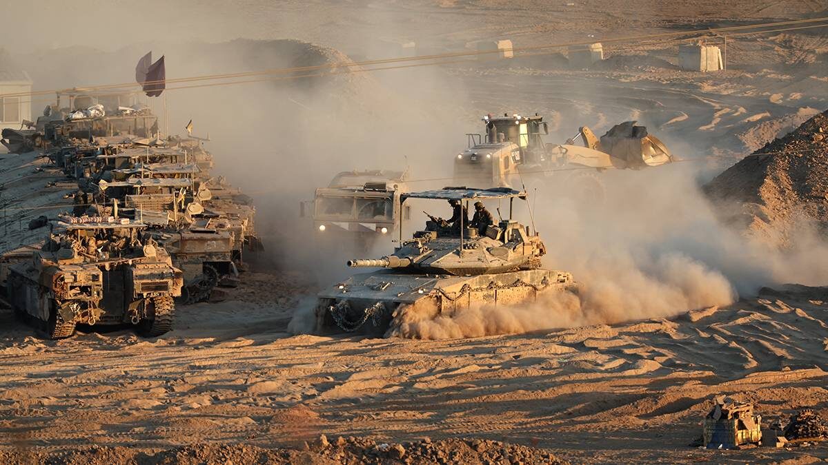    Израиль начал отвод войск из сектора Газа к согласованным линиям дислокации в рамках договоренностей с ХАМАС / Фото: ТАСС