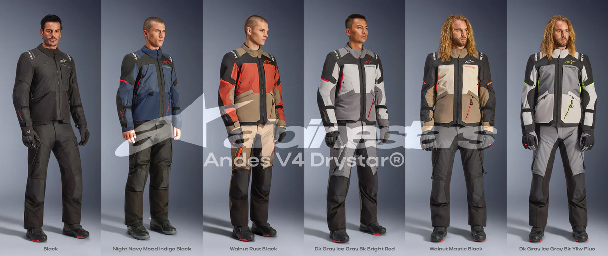 ТУРИСТИЧЕСКИЙ КОСТЮМ НОВОГО ПОКОЛЕНИЯ ALPINESTARS V4 DRYSTAR МУЖСКАЯ МОДЕЛЬ.