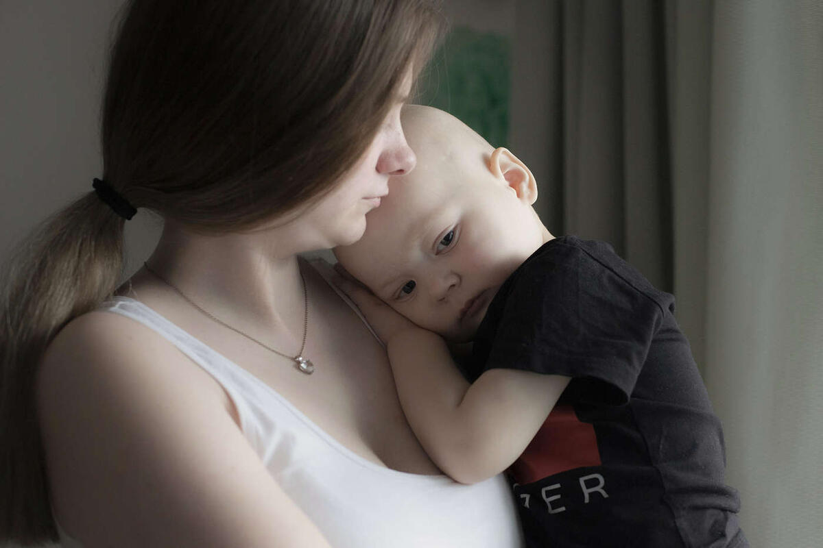 Коля с мамой. Фото: Екатерина Фёдорова для свет.дети