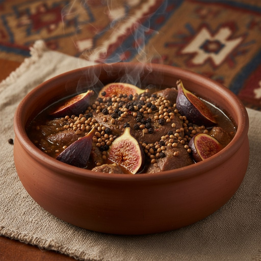 Баранина с инжиром