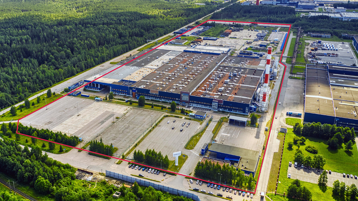 Территория бывшего завода Ford в России