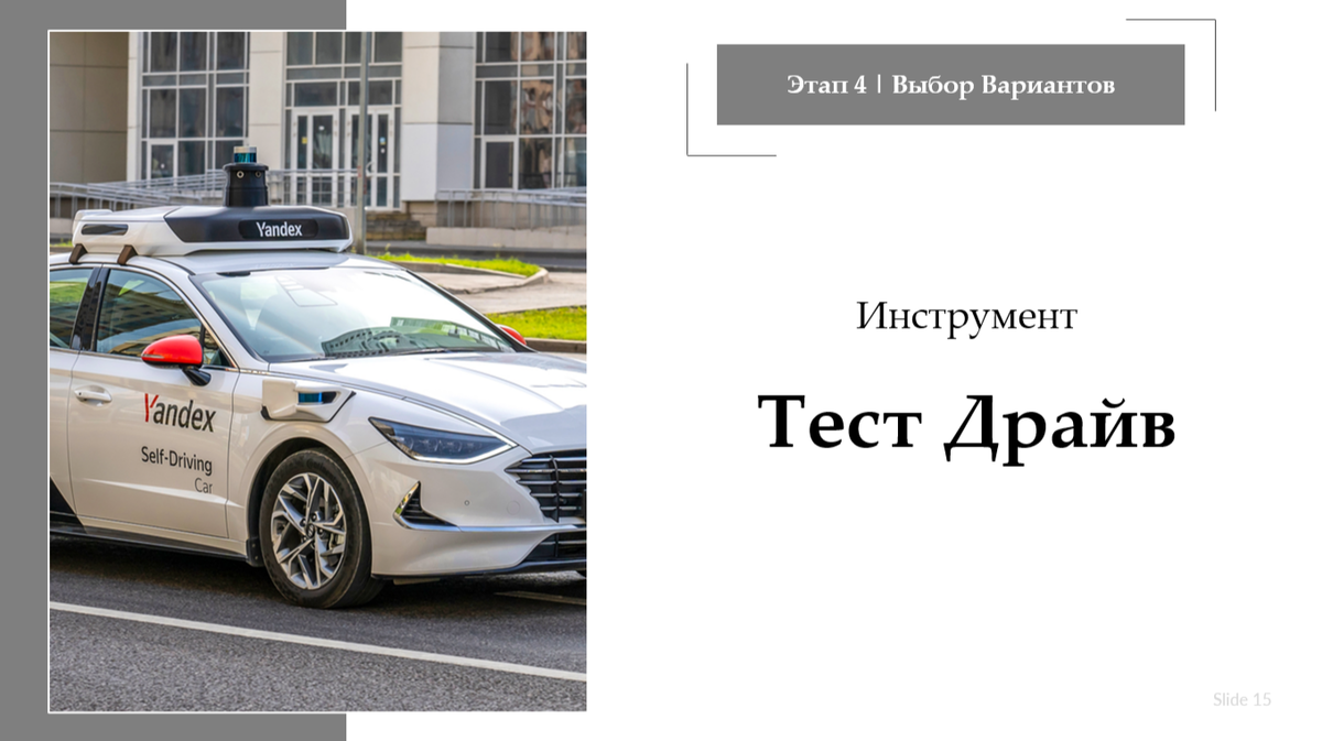 Слайд с авторского мастер класса "Решение проблем" в бизнесе и управление. Олега Борода.