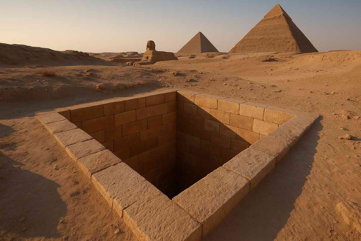 Найденные под плато Гиза шахты указывают на скрытую сеть подземных сооружений