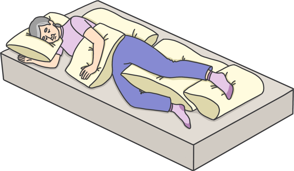 Использование позиционных подушек для создания комфортной позы (фото из открытых источников) 