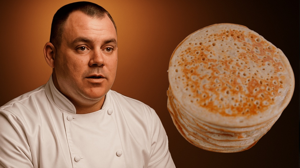 Рецепт блинов из пшеничной цельнозерновой муки на закваске. 