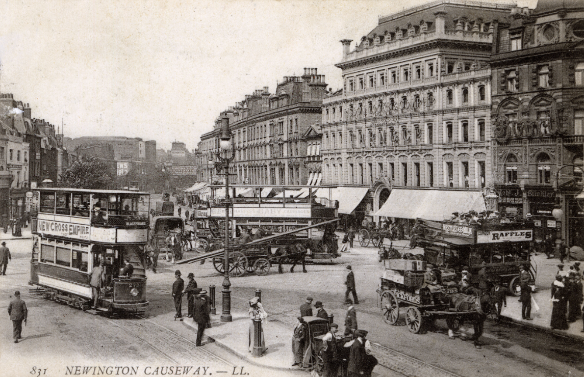 Лондон, район Элефант энд Каселс. 1900 год. Место действия.