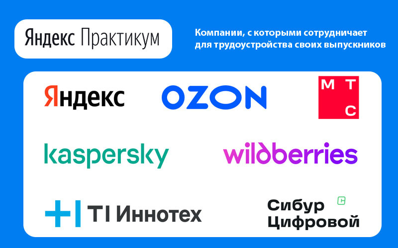 Трудоустройство в компаниях после курсов Яндекс Практикума