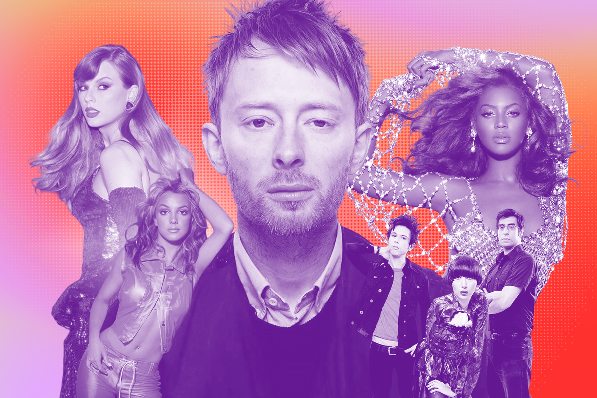 © Facebook (запрещен в РФ; принадлежит корпорации Meta, которая признана в РФ экстремистской) / Radiohead / Taylor Swift / Britney Spears / Mark Seliger; J Records / Sony Music Entertainment; Pieter M Van Hattem