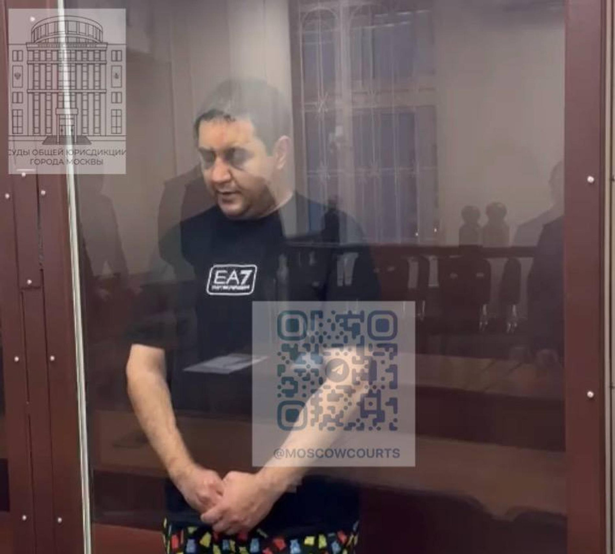    Арег Щепихин. Фото: телеграм-канал «Суды общей юрисдикции города Москвы»