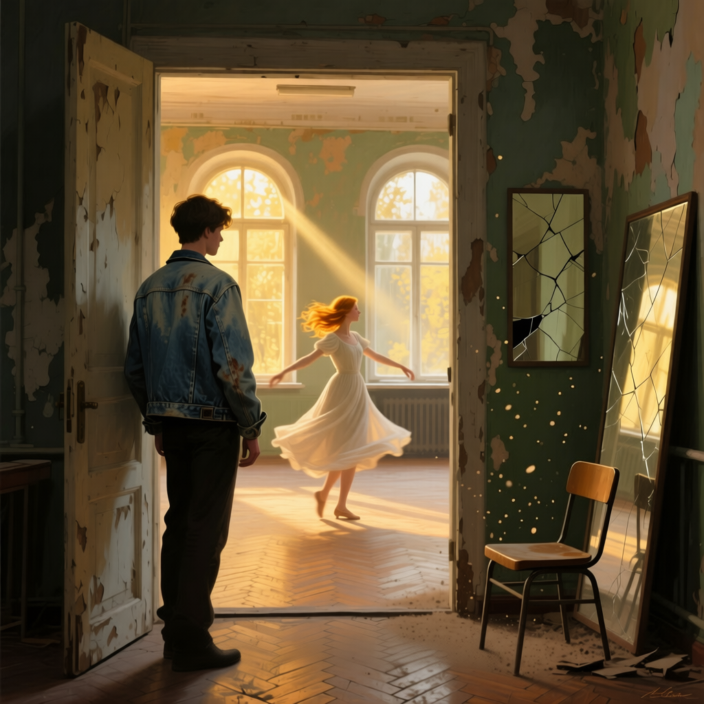 Он увидел не девушку — он увидел свет, забытый в пыли.