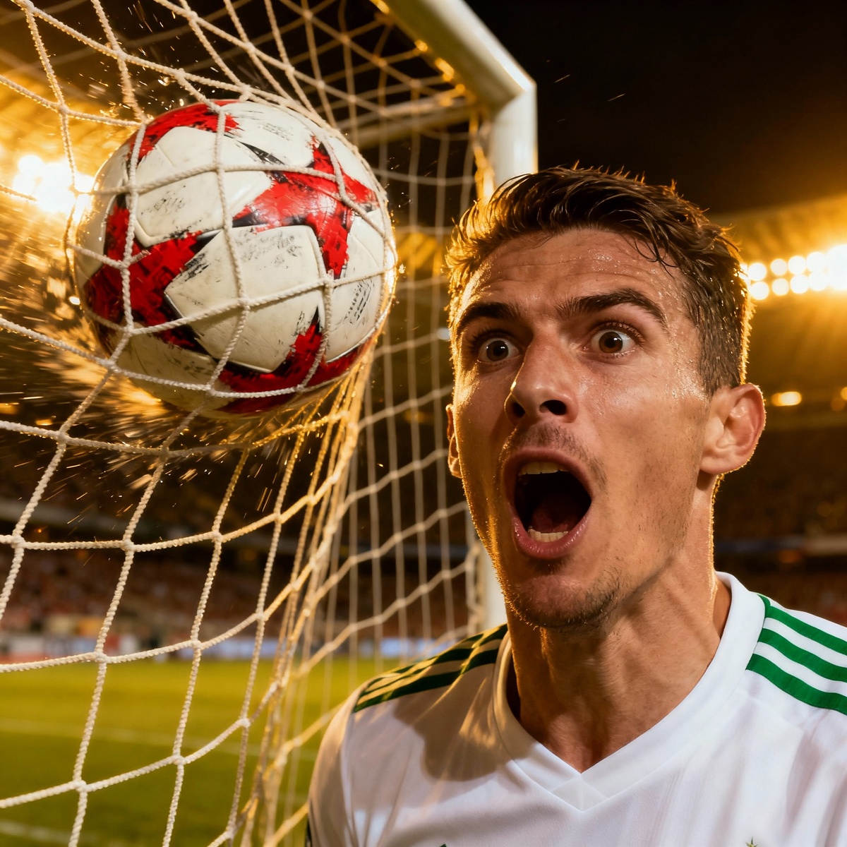 Драматический момент автогола в футболе