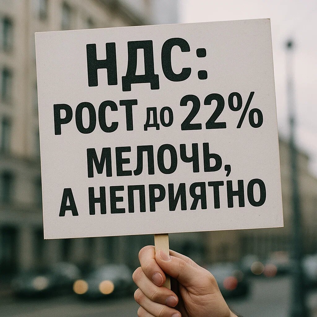НДС до 22%