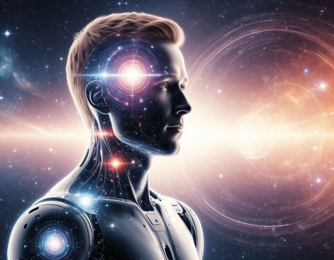 сияние разума над машиной