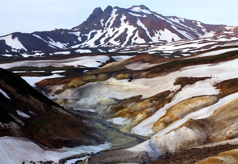 Живописная «долина смерти» на Камчатке