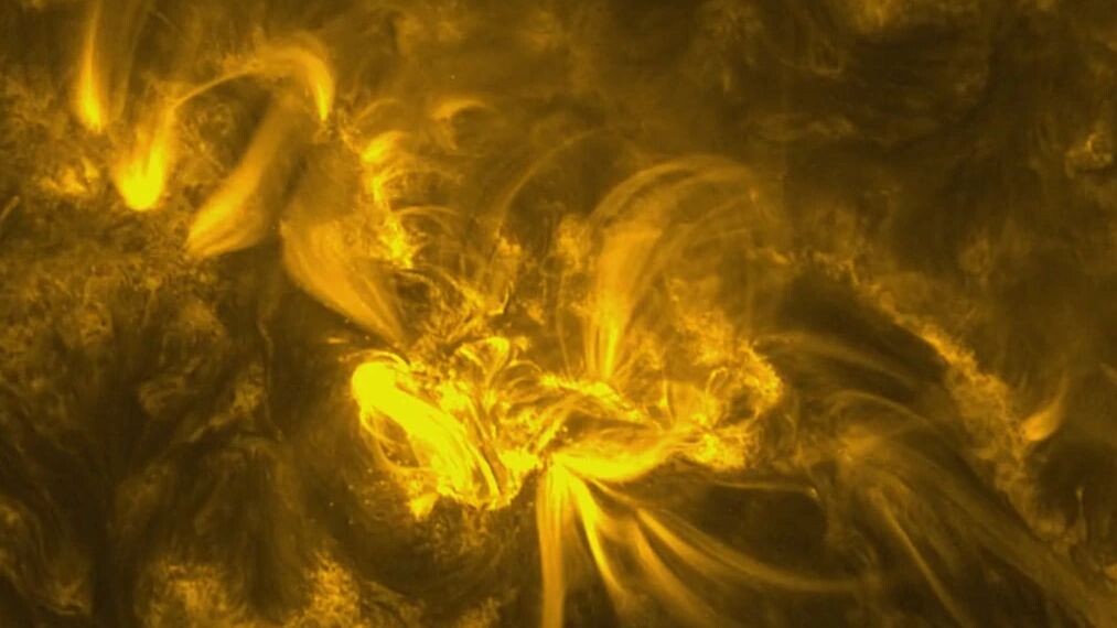    Кадр видео канала Лаборатория солнечной астрономии (XRAS)/t.me