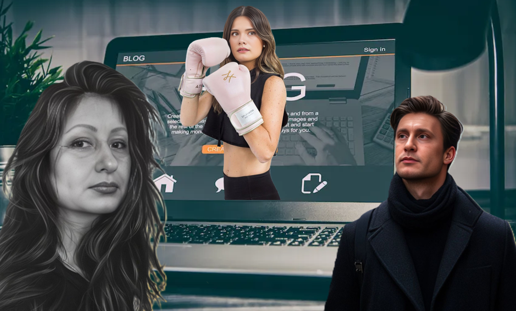 "СОПЕРНИЦА ИнстаСаньки" © Copyright: Анна Северская, 2025