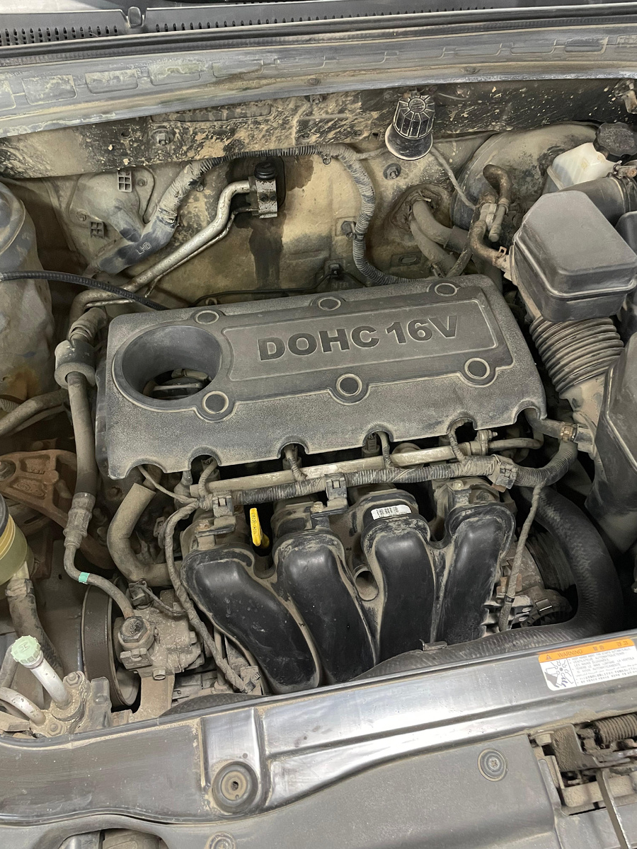 Стук двигателя Hyundai Santa Fe 2.4 G4KE