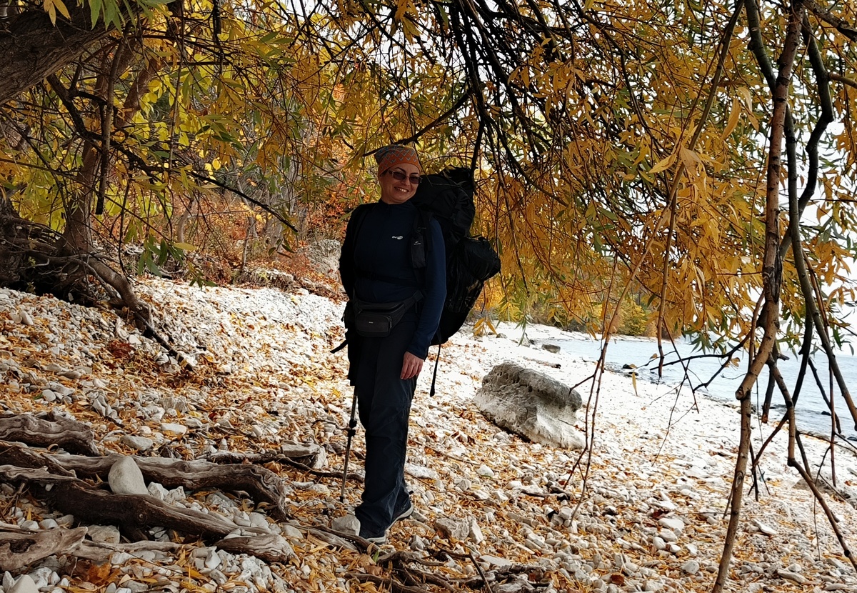 Это я в походе в субботу 11-го октября 2025