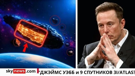 ТАЙНА 3i Atlas раскрыта! Илон Маск объяснил всё как есть