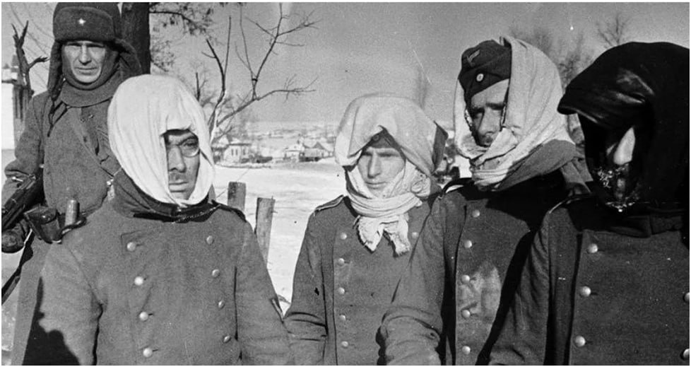 Довоевались. Пленные немцы, Сталинград, 1943 год. Фото: музей истории Великой Отечественной войны 