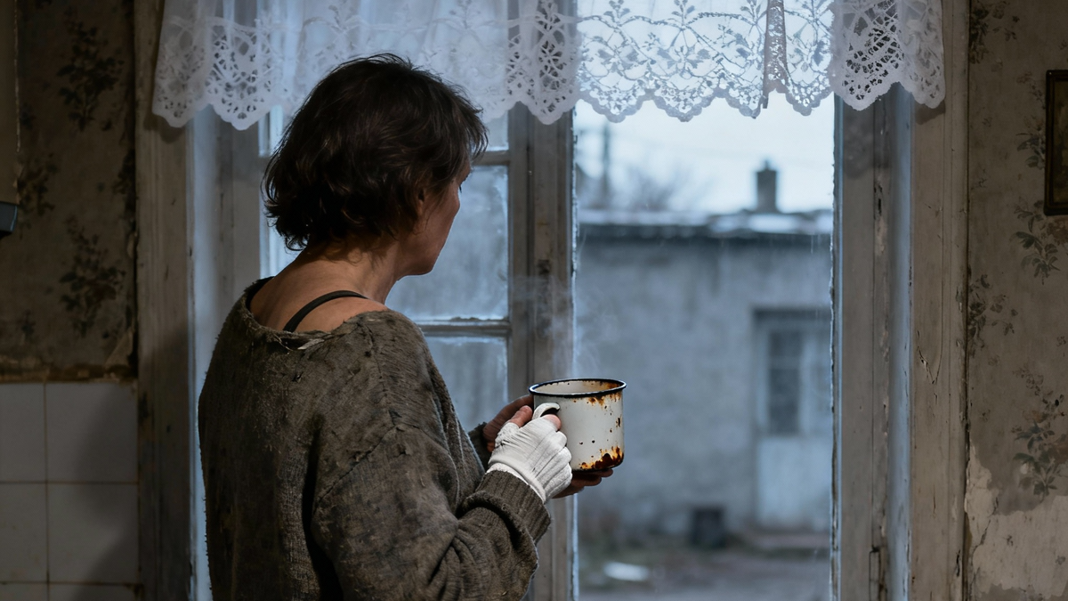 Людмила сжала чашку с отколотой эмалью.