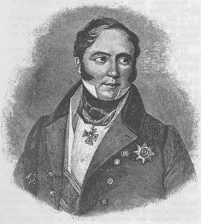 Павел Павлович Пезаровиус (1776-1847), основатель и первый редактор газеты "Русский инвалид"