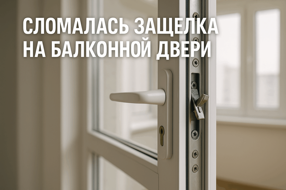    Сломалась защелка на балконной двери — простой ремонт Михаил Юрьевич