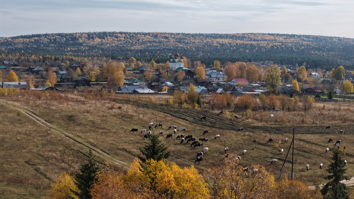 Никольская церковь в поселке Ныроб
