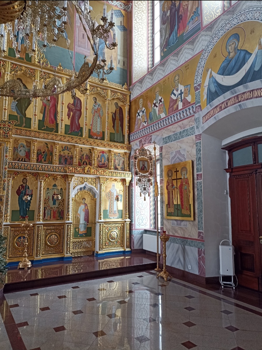 Такое изображение в тульском храме Покрова Пресвятой Богородицы