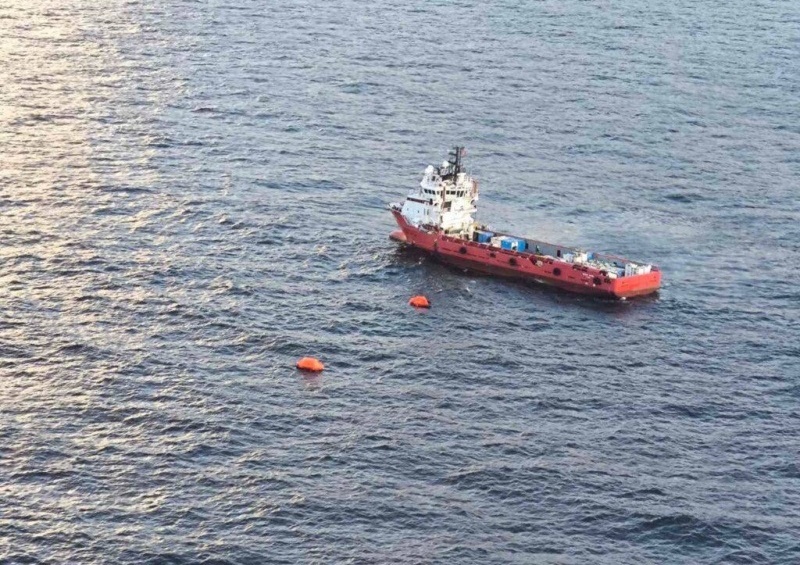    В Чёрном море затонуло грузовое судно с украинским экипажем