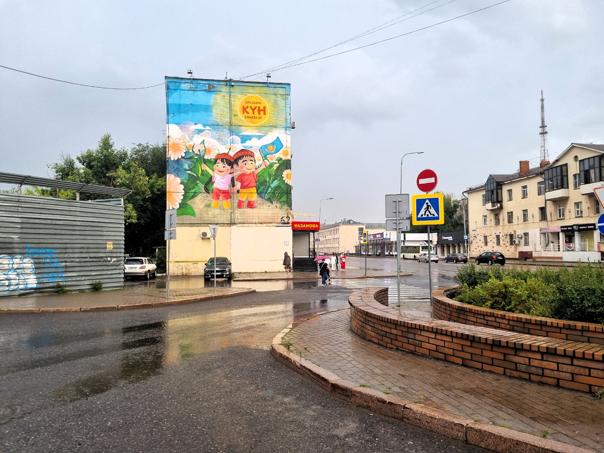 Улицы правобережной Астаны. Фото автора