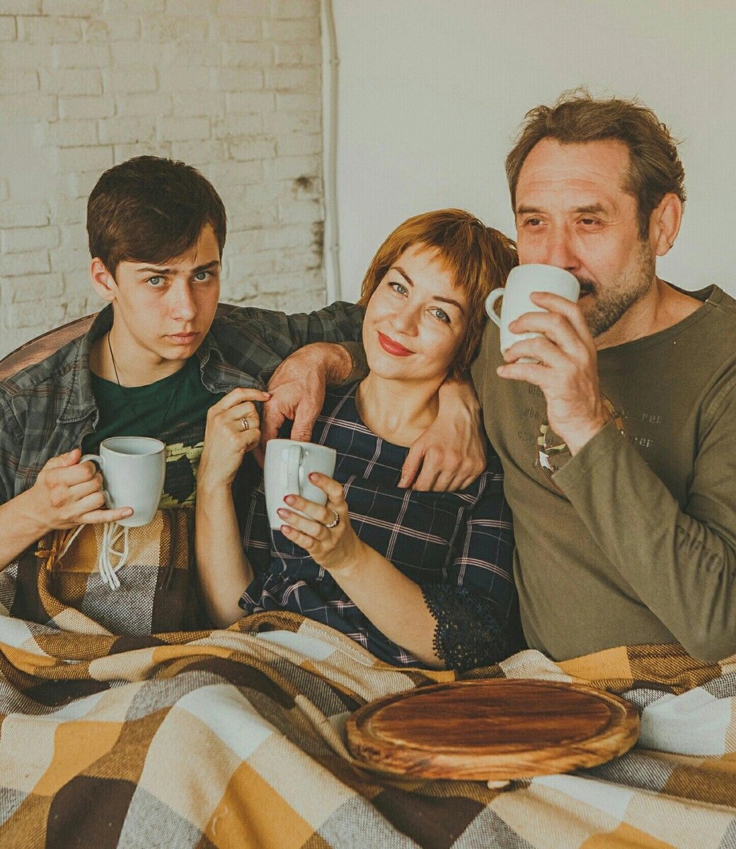 Фото: Ирина и Сергей Усольцевы с сыном