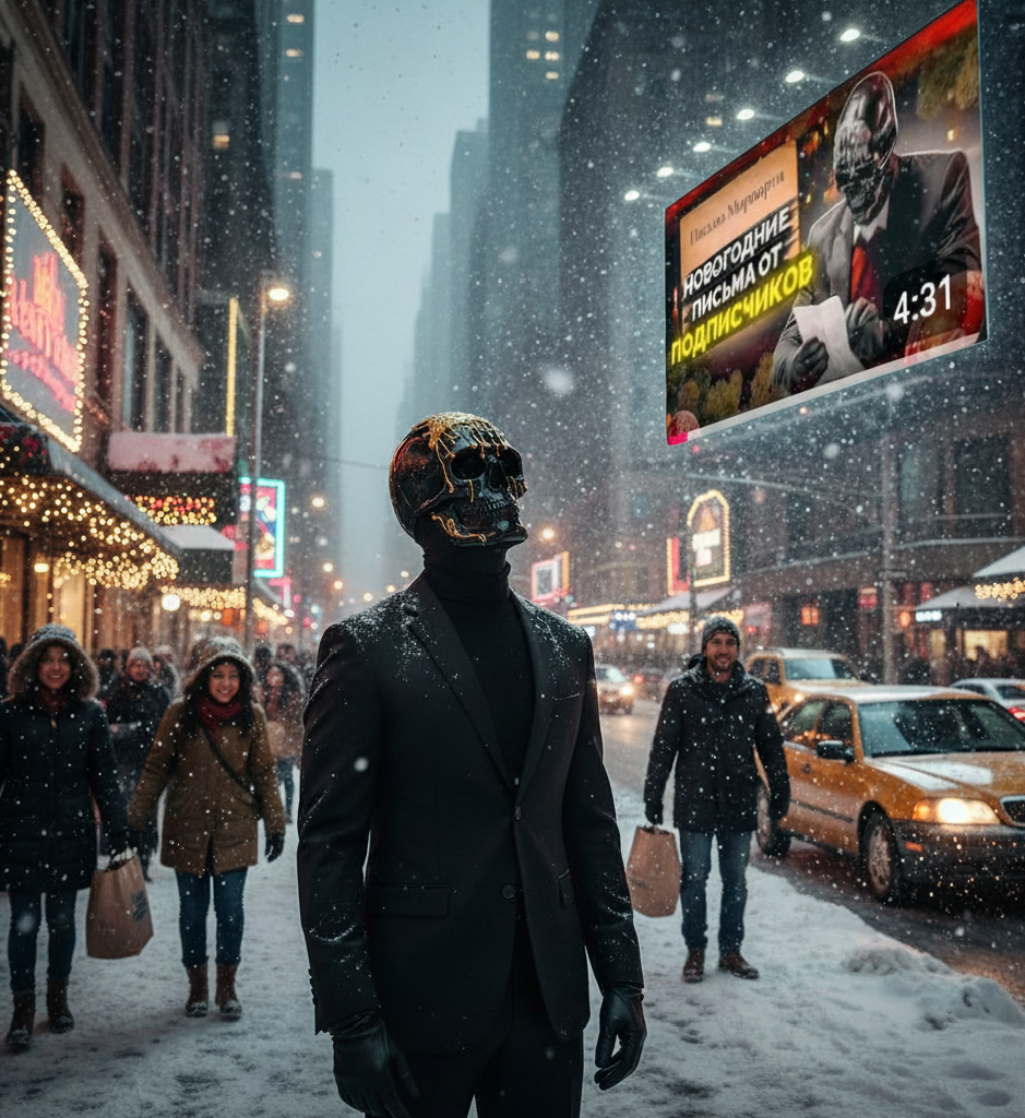 Визуализация созданная автором. Разбор видео " Почта Мориарти - принимаем письма "