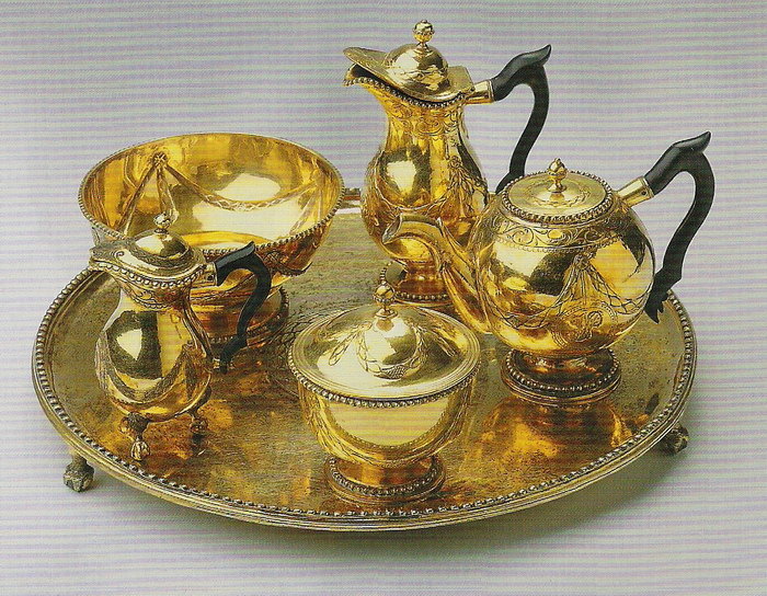 Чайный сервиз Екатерины II. Источник: Wikimedia Commons