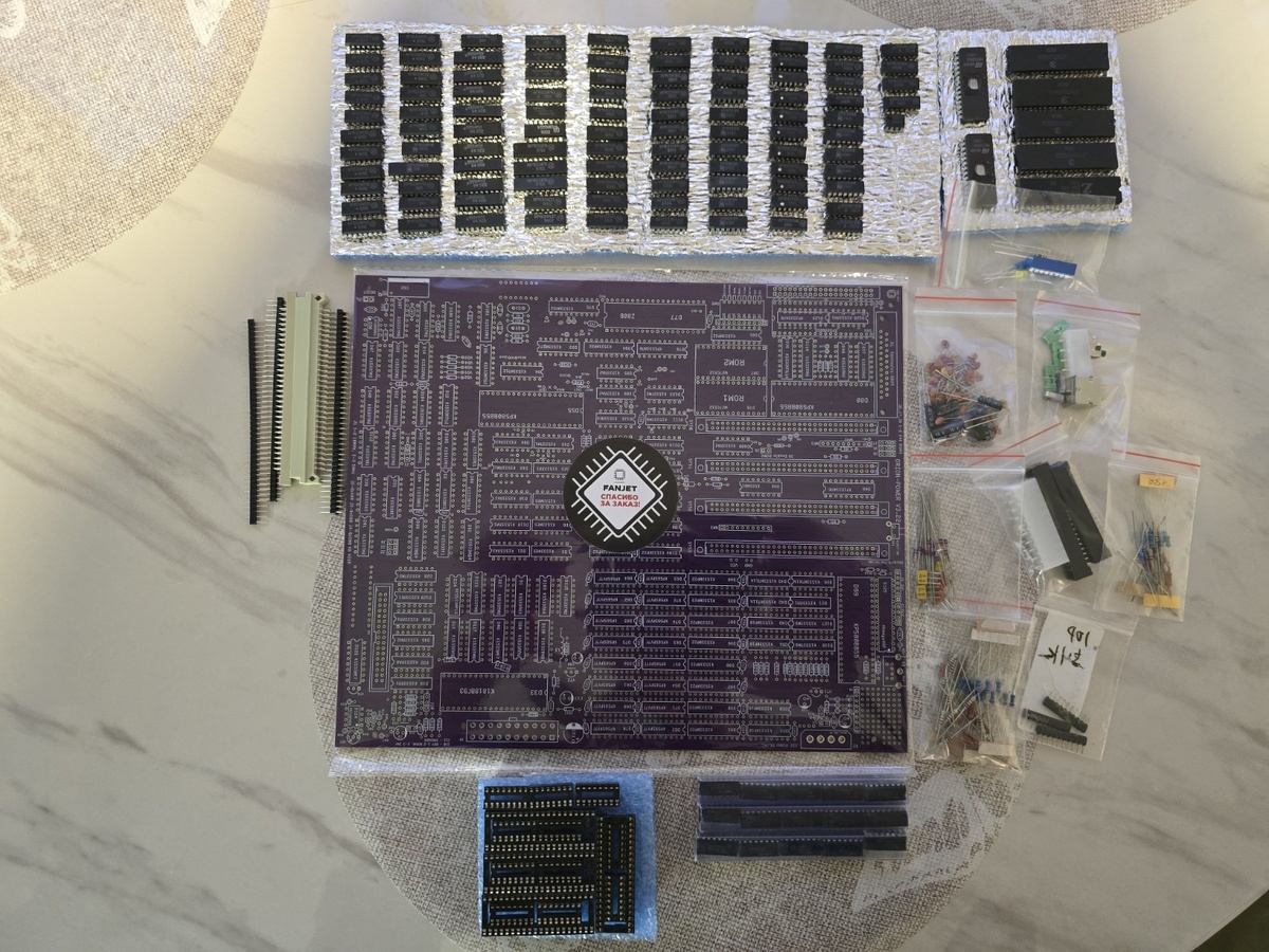 Комплект для сборки ретро компьютера "Орион-ПРО" v3.22.