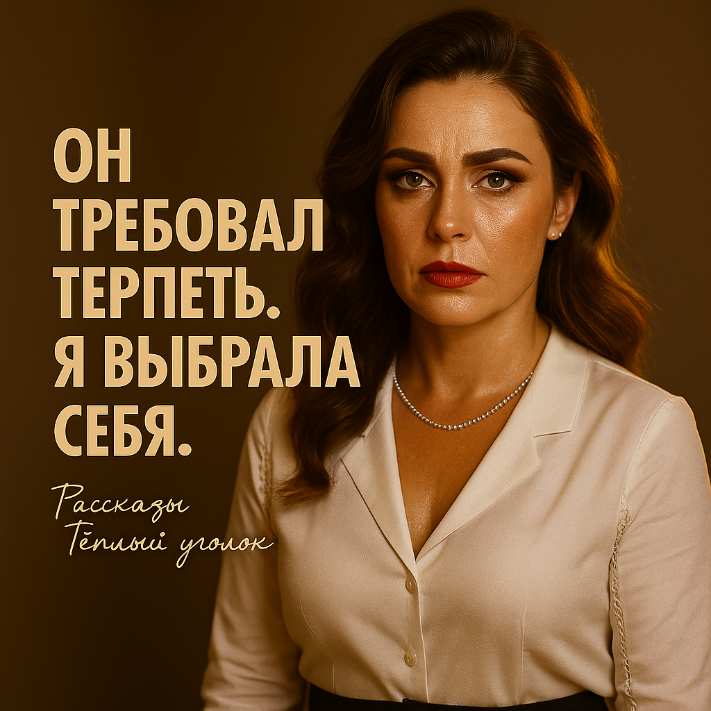 ОН ТРЕБОВАЛ ТЕРПЕТЬ. Я ВЫБРАЛА СЕБЯ.