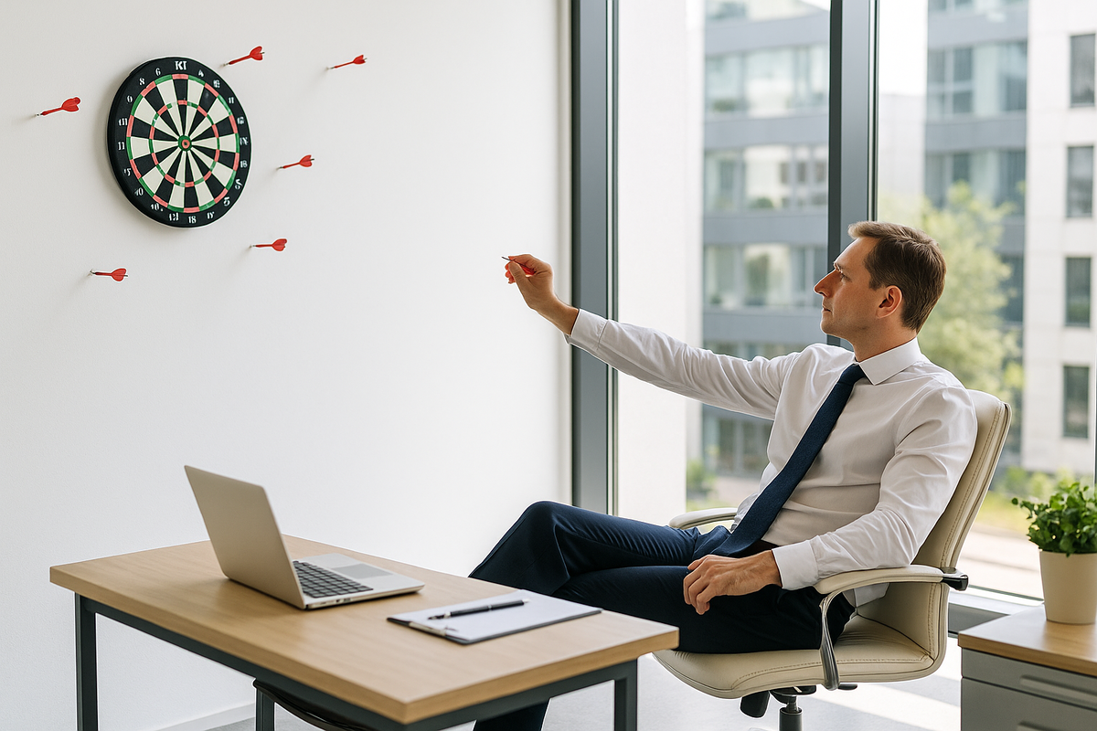 Интуитивный анализ -  прицел на глаз, отчёт на удачу.