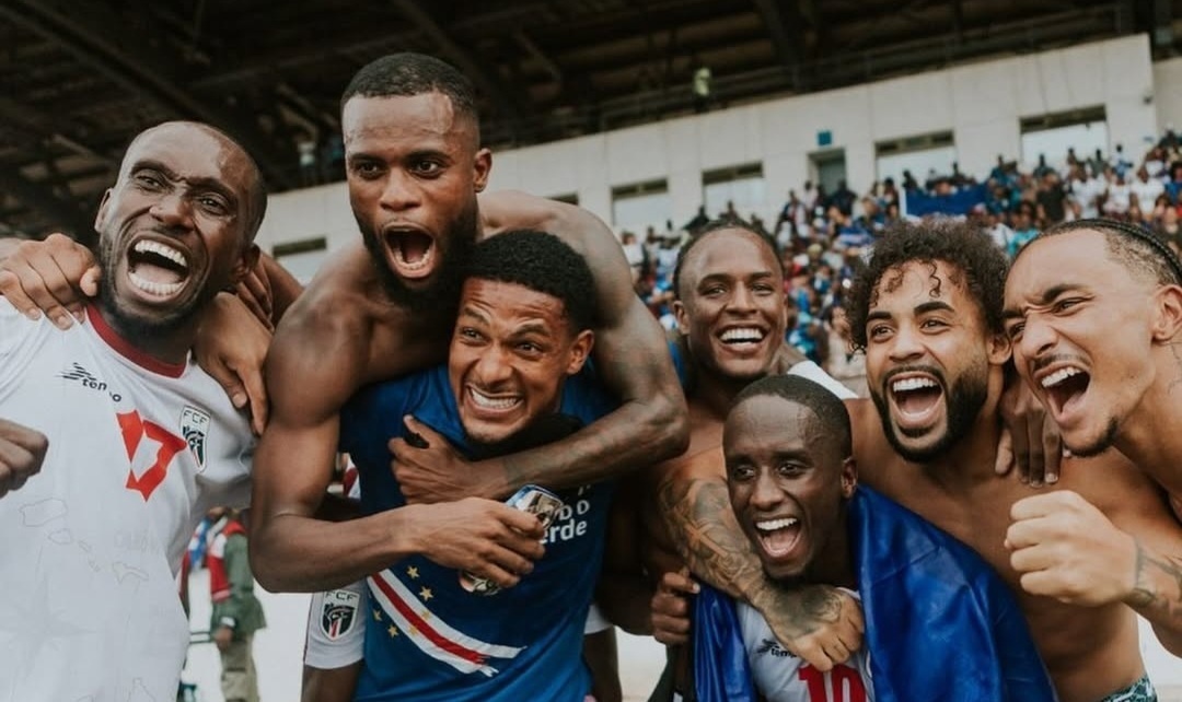    Сборная Кабо-Верде празднует выход на ЧМ-2026.пресс-служба сборной Кабо-Верде