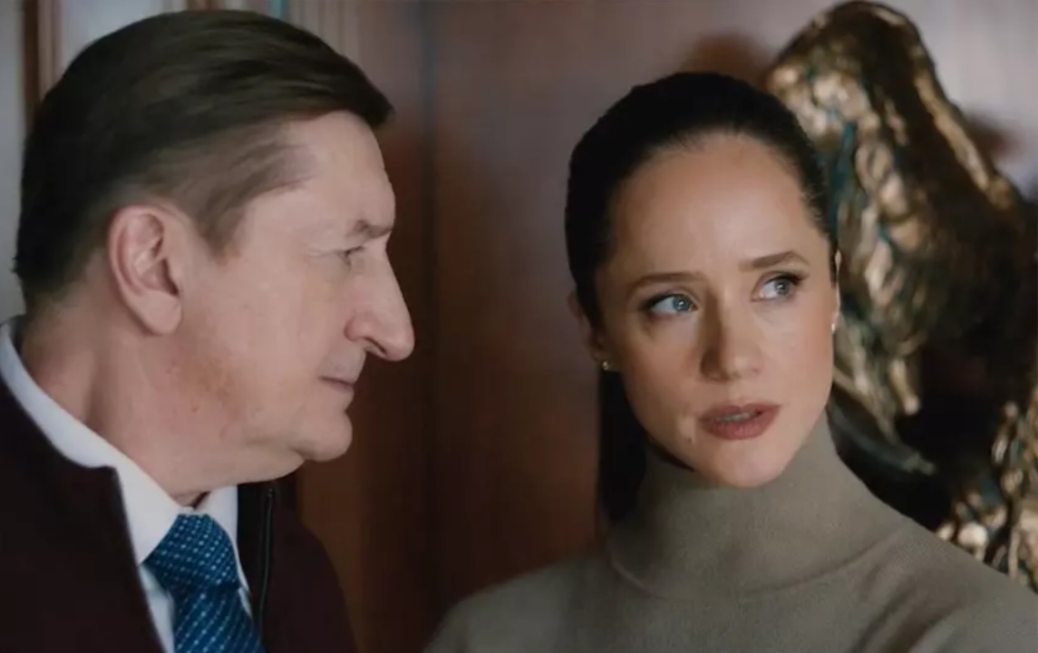 Александр Лыков и Ольга Лерман. Кадр из сериала "Избранный".