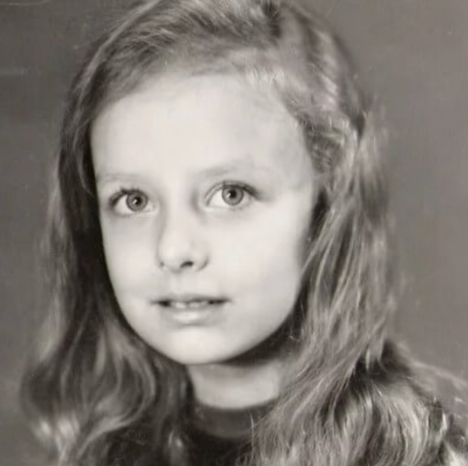 Людмила Сенчина в детстве