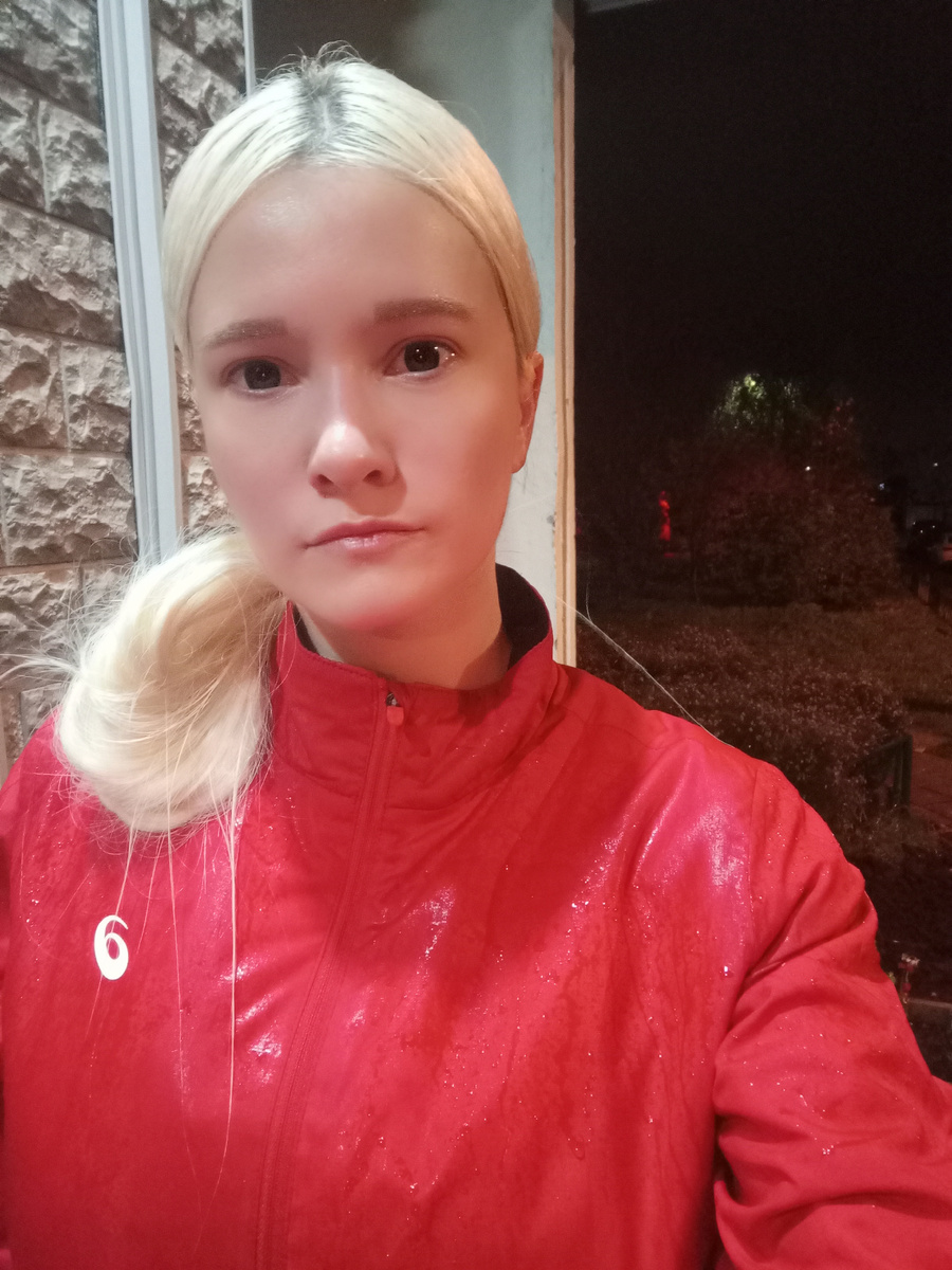 После пробежки