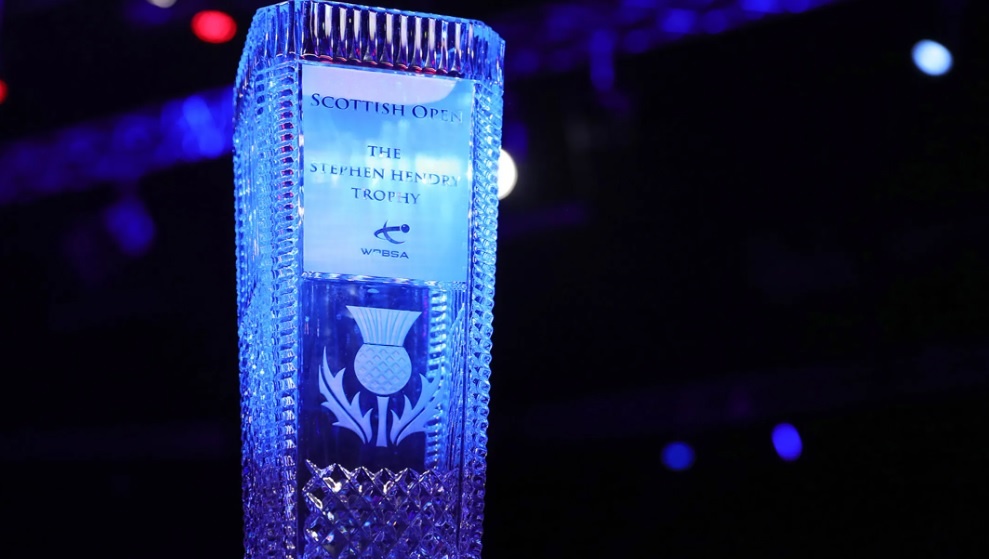 Трофей Scottish Open. Фото: WST