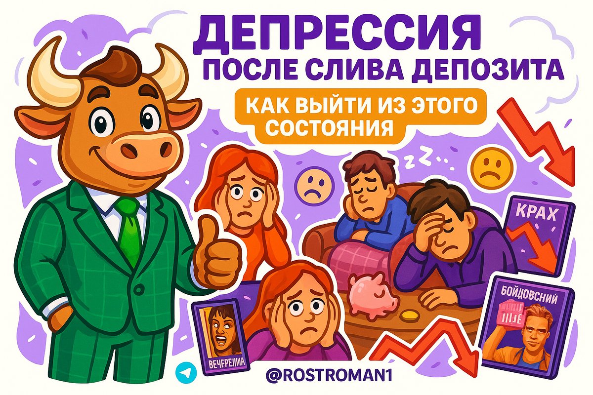    Депрессия после слива депозита: 7 ошибок, которые ломают психику трейдера РоСТ | Роман о Системном Трейдинге