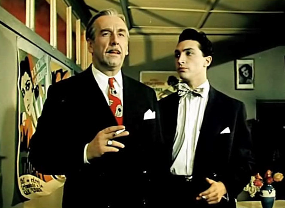 Ростислав Плятт и Михаил Козаков 