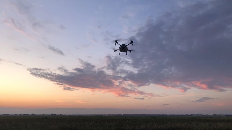     Работа дронов Компания "Хизара'.