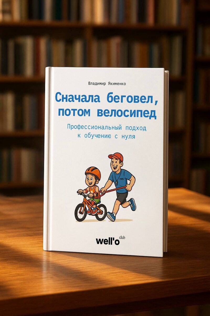 книга "Сначала беговел, потом велосипед. Профессиональный подход к обучению с нуля"