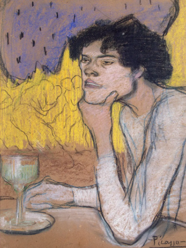 Пабло Пикассо - Абсент, 1901