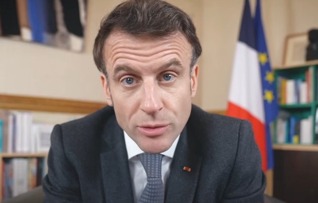    Фото © YouTube / Emmanuel Macron