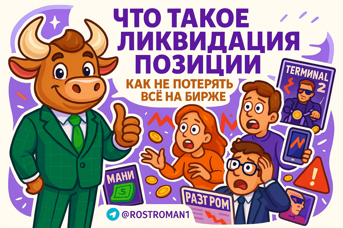    Ликвидация позиции на бирже: 7 скрытых ловушек, которые оставят вас без капитала РоСТ | Роман о Системном Трейдинге